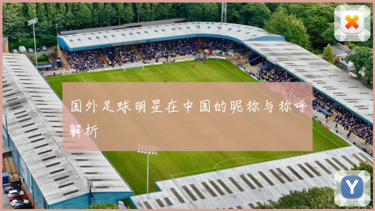 国外足球明星在中国的昵称与称呼解析